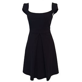 Robe noire en néoprène Pinko Noir