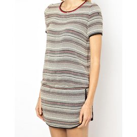 Bash-Bash Dress in Textured Knit-Multiple colors