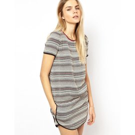 Bash-Bash Dress in maglia strutturata-Multicolore