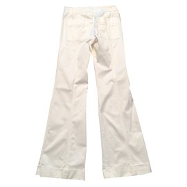 Pinko-Pantalons-Blanc