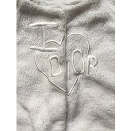 Baby Dior-Coats outerwear-White