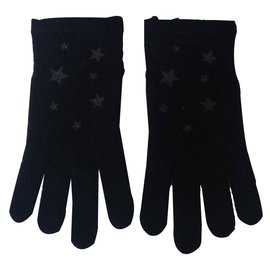 Jimmy Choo Handschuhe Schwarz