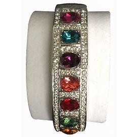 Autre Marque Pulseira Oliver Weber com elementos Swarovski Multicor