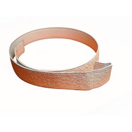Hermès Gürtel Weiß