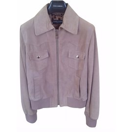 Dolce & Gabbana-Jackets-Beige