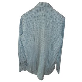 Autre Marque-Guglielminotti milano marca nova camisa de algodão leve impressa-Multicor