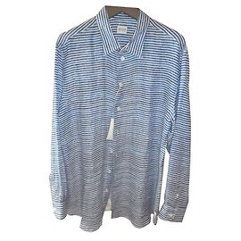 Giorgio Armani Chemises Bleu