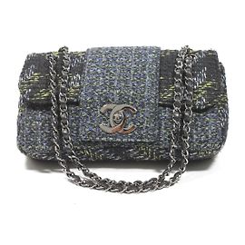 Chanel Sac mademoiselle en tweed Noir