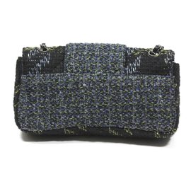 Chanel-Mademoiselle Tweed bag-Black