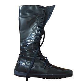 Botas de cuero negras Tod's Negro