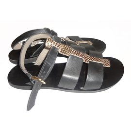 Bel Air-Sandals-Black