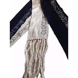 Roberto Cavalli Cachecol Preto
