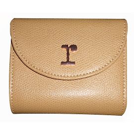 Portefeuille Repetto en cuir- Modèle Eclipse Beige