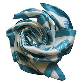 Furla Cachecol Azul