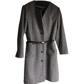 Eric Bompard Mäntel Grau