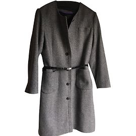 Manteau banquier eric bompard Gris