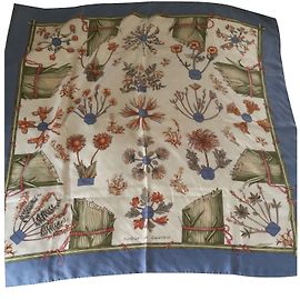 Hermès HERBIER DE GAVARNIE Blu