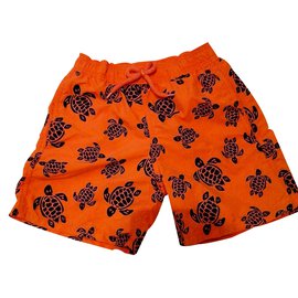 Vilebrequin-Shorts garçon-Orange