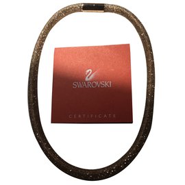 Swarovski-Collier stardust doré rose-Doré