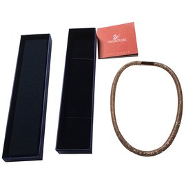 Swarovski-Collier stardust doré rose-Doré