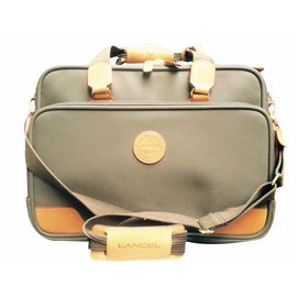 Lancel Laptoptasche Hellbraun