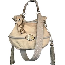 Lancel Brigitte Bardot Blanc cassé