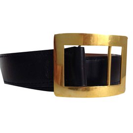 Hermès cinturón Negro
