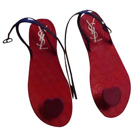 Yves Saint Laurent sandali Rosso