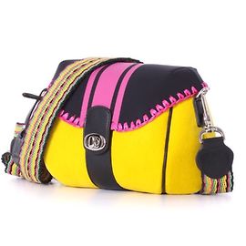 Missoni Bolsa de veludo e neoprene Multicor