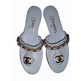 Chanel sandali Bianco