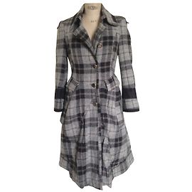 Marithé et François Girbaud Abrigos, Ropa de calle Gris
