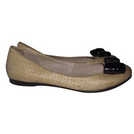 Fendi-Ballet flats-Beige