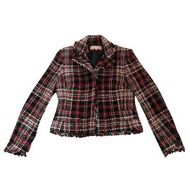 KAREN MILLEN wool woven fabric jacket Multiple colors