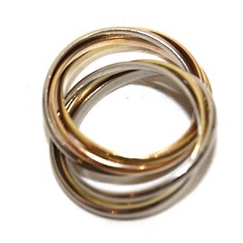 Cartier Ring Semainier Silber Pink Golden