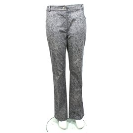 Christian Dior-Pants, leggings-Grey