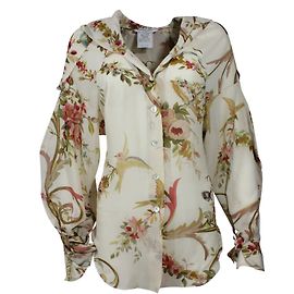 Christian Dior Silk blouse Cream