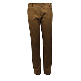 Pantalones de algodón Christian Dior Caramel Caramelo