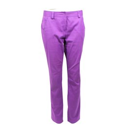 Christian Dior-Pantalones-Púrpura