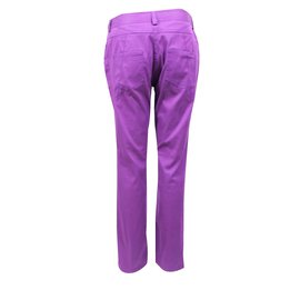 Christian Dior-Pantalones-Púrpura