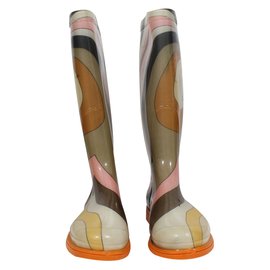 Emilio Pucci Botas de plástico Outro
