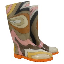 Emilio Pucci-Stiefel aus Kunststoff-Andere
