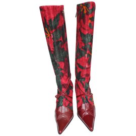 Kenzo Boots Dark red