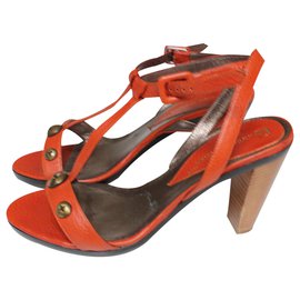 Karine Arabian-Sandals-Orange