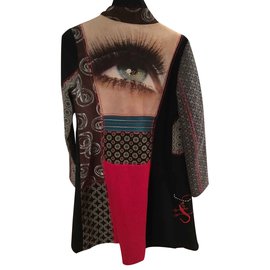 Desigual-Cappotto-Multicolore