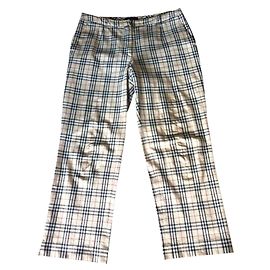 Burberry Pantalones Beige