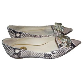 Autre Marque 'Ras' Ballet flats Python print