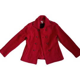 Cyrillus Coat Red