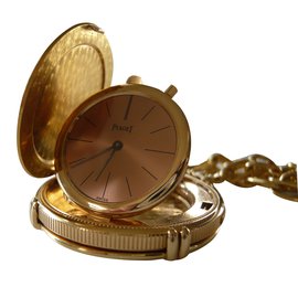Piaget-Relógio fino-Dourado