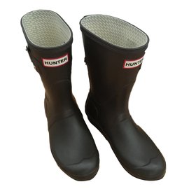 Hunter Gummistiefel Khaki