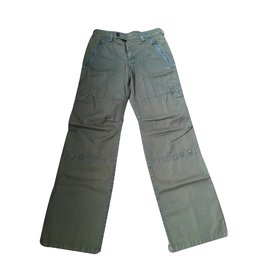 Issey Miyake-HaaT-Hose-Hellbraun